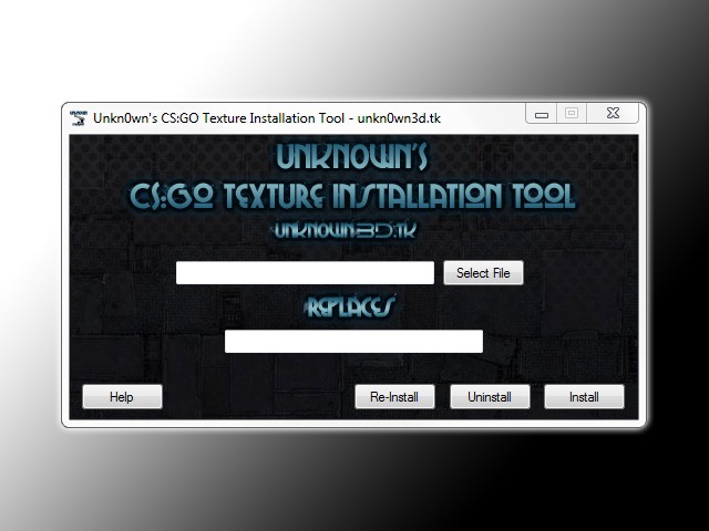 Unkn0wn's CSGO Texture Installation Tool