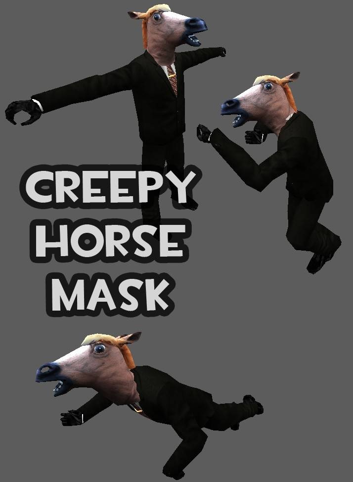 Creepy Horse Mask для cs 1.6