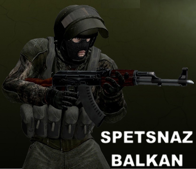 Модели игроков для CS GO — Spetsnaz Balkan