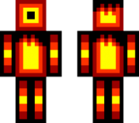 Скин Flame Boy для minecraft
