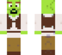 Скин шрека для minecraft