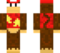 Скин Diddy Kong для minecraft