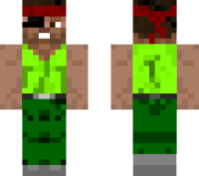 Скин Джангл Файтер для minecraft