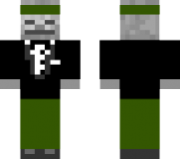 Скин Джеймс Бонд Скелет для minecraft